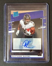 2020 Panini Clearly Donruss J.K. Dobbins Rookie Auto ! SSP Denver Broncos