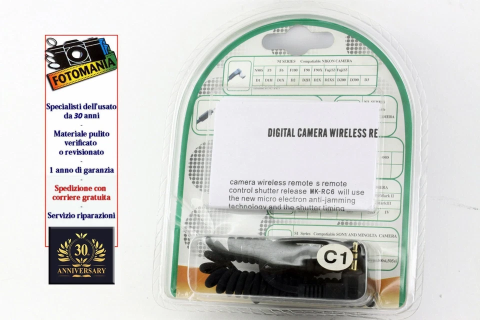 Meike Remote Shutter Release For Canon Contax Pentax Samsung New - Image 2 of 3