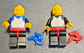 Lot of 6 Lego 6074 Black Falcon's Fortress MiniFigures 2 Horses & Accessories