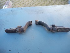 ducati scrambler 125 staffe pilota complete di supporti usate