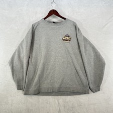 Old Chicago Sweatshirt Mens 2XL Gray World Beer Tour Crewneck Pullover Couray