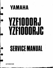 Yamaha YFZ1000RJ, RJC Service Manual