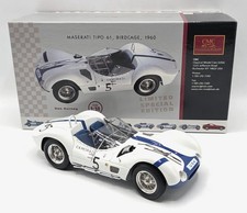 CMC 1:18 Maserati Tipo 61 Birdcage 1960 Dan Gurney Signed Ltd Ed 600 M-062 Boxed