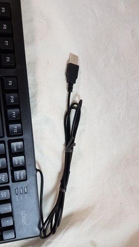 NEW Logik LFSWDKB23 Wired UK USB Wired Keyboard With Numeric Keypad - Photo 6/13