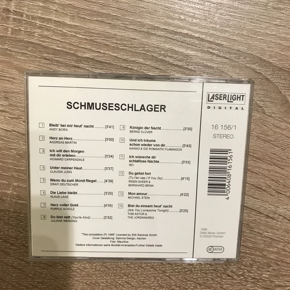VARIOUS : Schmuse Schlager  (CD) B - Bild 3 von 3