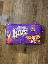 Size 1 Luvs 12hour Protection Diapers W/Paw Patrol 48 Count