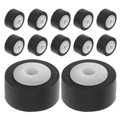 12 Stück Lagerrollen Führungsrolle Lagerräder für Audio-Radio-Tonbandgerät