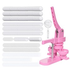 44mm Round Badge Pin Button Maker Machine DIY Badge Press Machine Set with 100pc