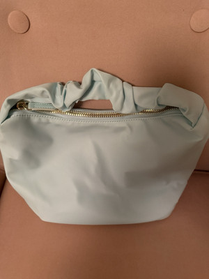 Stoney Clover Lane Classic Scrunch Handle Bag Purse -  Sky 