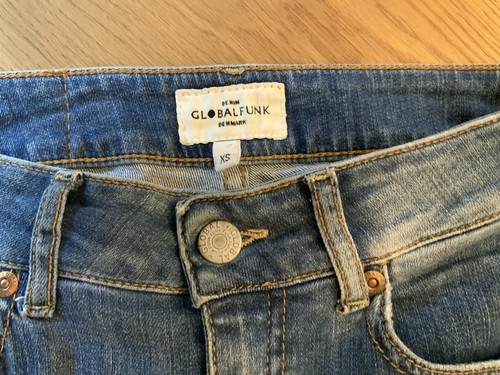 Damen Jeans Globalfunk Denmark Blau Gr. XS