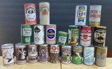 Vintage Pennsylvania Beer Cans EMPTY Collection Lot of 20 - Pittsburgh & Philly