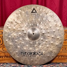 22" Istanbul Agop Xist Dry Dark Crash Cymbal 1728g Video Demo 