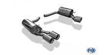 FOX Endschalld&auml;mpfer 63,5mm - 2x90 Typ 13 - Mercedes CLS W218
