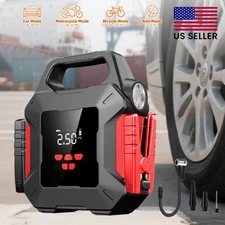 Car Jump Starter with Air Compressor 99800mAh Battery Jumper Box Charger Booster