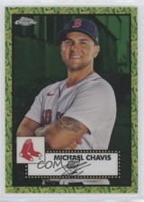 2021 Topps Chrome Platinum Anniversary 97/99 Michael Chavis #154 6g3