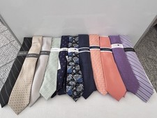 Designer Men  s Tie Lot Michael Kors Calvin Klein TAYION Club Room Tommy