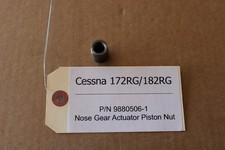 Cessna 172RG 182RG P/N 9880506-1  Nose Gear Actuator Piston Nut