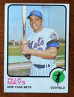 1973 TOPPS BASEBALL #305 WILLIE MAYS NEW YORK METS EX U-7278