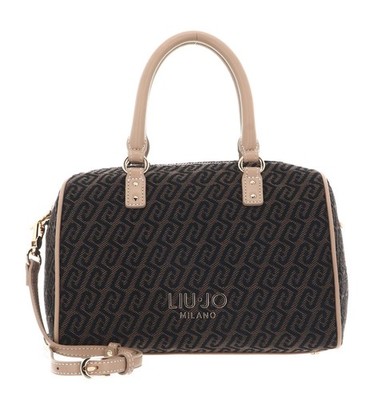 LIU JO Evrim Satchel Bag S Handtasche Tasche T.Moro dunkelbraun hellbraun