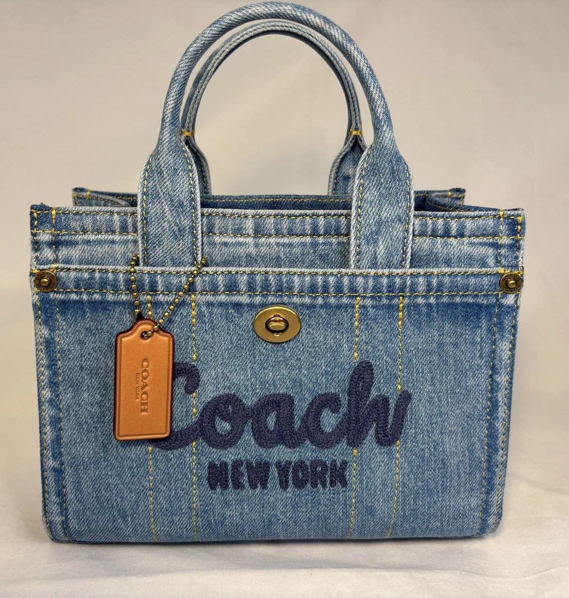 Coach Turn Lock Bags & Women's Denim Exterior for sale | eBay