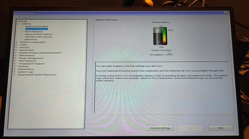 Dell XPS 15 9570 - i7 - Nvidia - 15.6" - 16GB ram - 512GB SSD - Business Laptop - Afbeelding 4 van 5