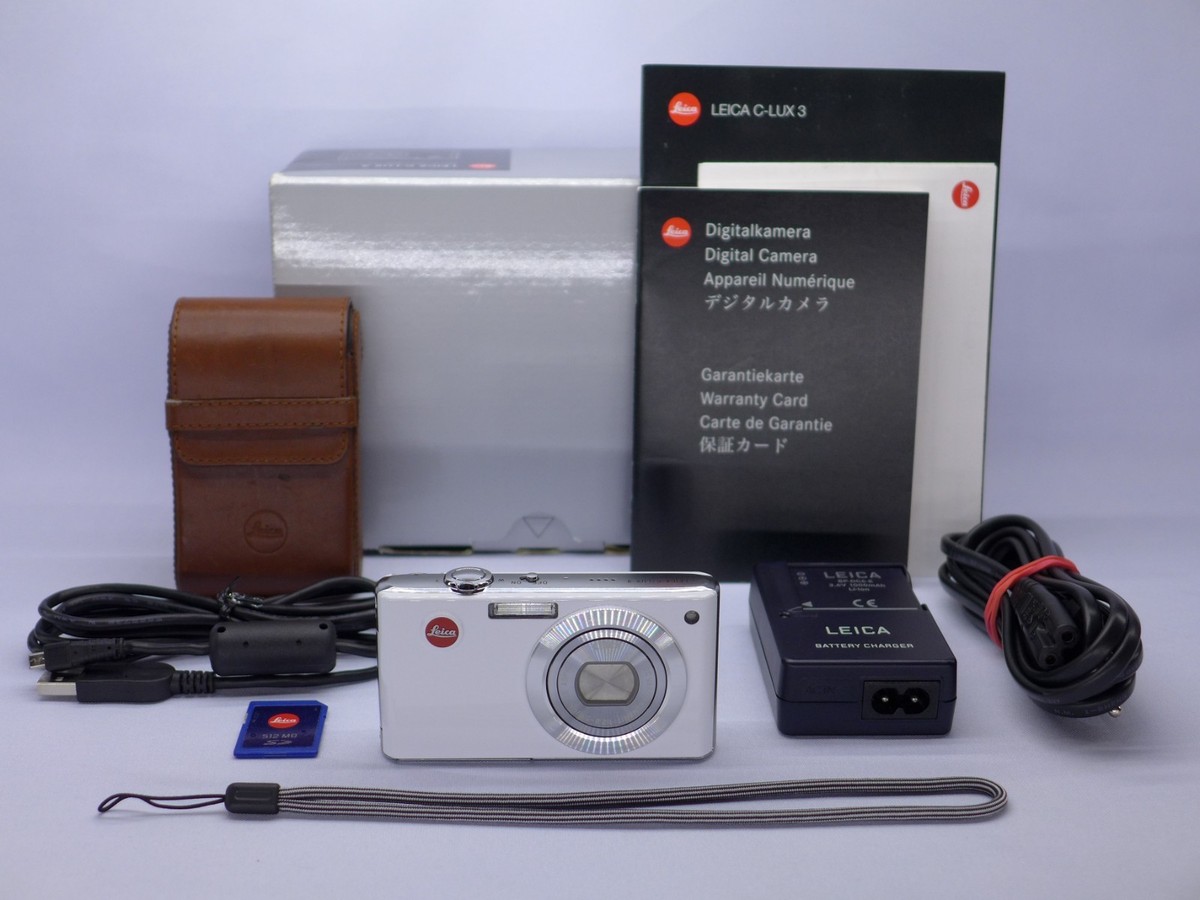 LEICA C-LUX3 / 10.0MP Black Digital Camera | eBay