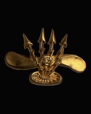 Imperial German Aero Club Propeller & Lightning Badge, Gilt (c.1912–1914)