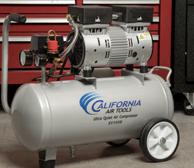 California Air Tools 5510SE ultra quiet air compressor 1 HP 5.5 gallon 