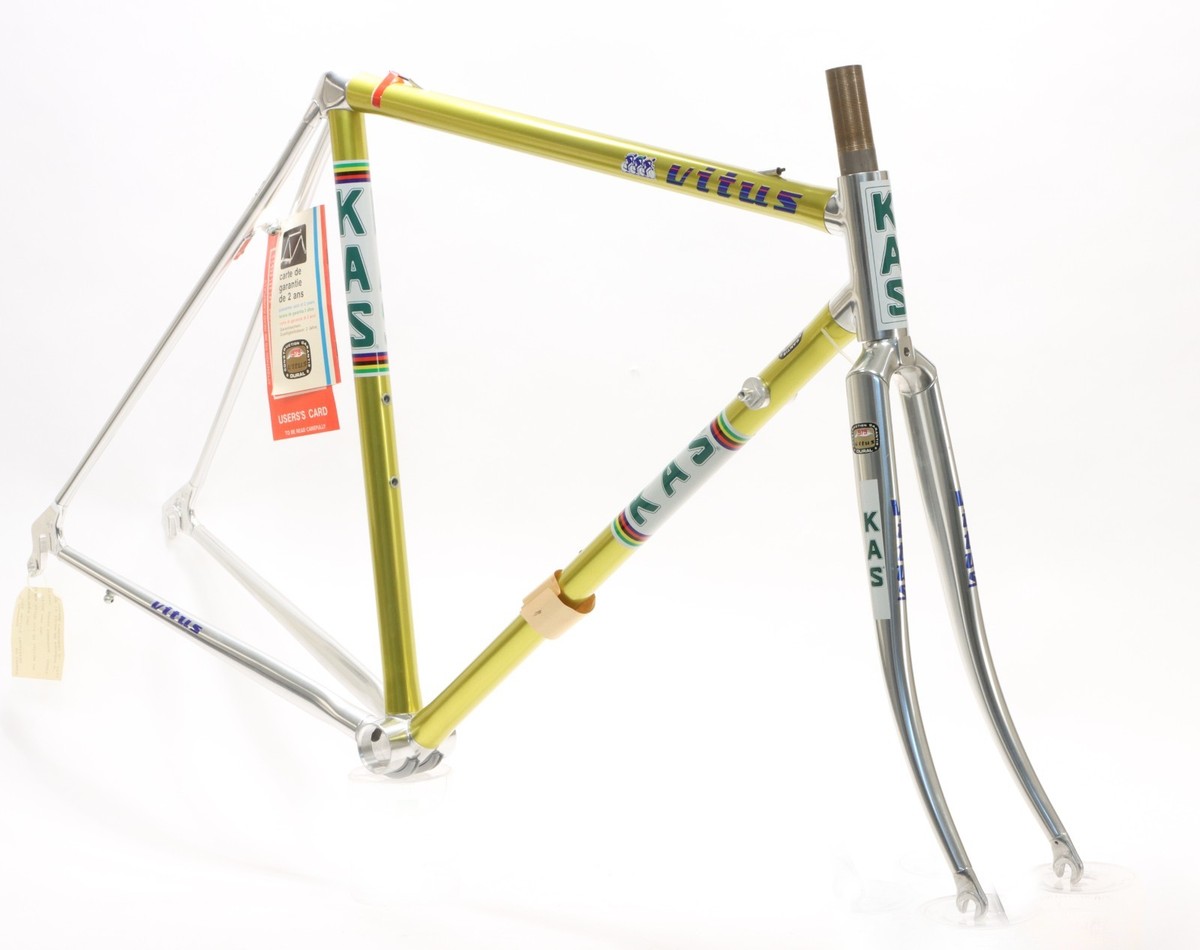 Vitus 979 KAS Dural Aluminum Frameset 51cm C-C Gold France 1988