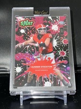 2025 Wild Card Splat Pink & Black 7/7 Splat Gunner Stockton Bulldogs Rookie SSP