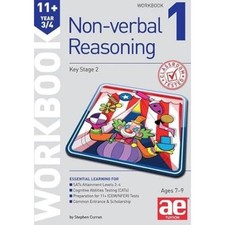 Image of 11 Non-Verbal Reasoning Year 3/4 Workbook 1: Including Multiple Choice Test Tech