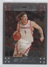 2007-08 Topps Chrome Luis Scola #136 Rookie RC 0o9
