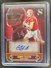 2025 Panini Silhouette Gunner Stockton Profile Signatures Holo Gold Auto #/99