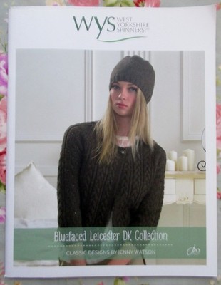 West Yorkshire Spinners Bluefaced Leicester DK Collection Knitting Pattern Book