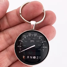 1992 - 1997 Ford Truck Automatic 80 MPH Speedometer Keychain Reproduction