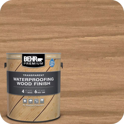 #ad 1 Gal. Clear Transparent Waterproofing Exterior Wood Finish $55.44