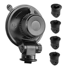 S504 Suction Cup Dash Cam Mount Holder 5th Gen with 4pcs 360 Rotating
