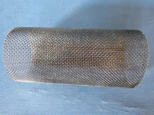 Y-Strainer Screen 2 Inch 304 Stainless Steel 20 Mesh Cylindrical Filter Insert