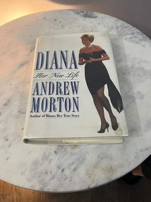 VTG 1994 Diana: Her New Life Andrew Morton Hardcover Biography Princess Diana DJ
