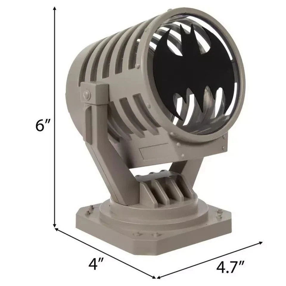 Batman Bat Signal Projetor Luz de Mesa - USB-C ou Bateria Operado NOVO na Caixa! - Imagem 4 de 4
