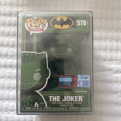 Funko Pop! The Joker #578 NYC Fall Convention Limited Edition 2010 in Protector