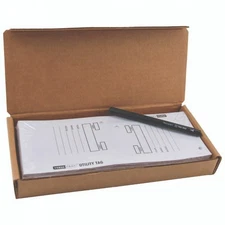 VERSA TAGS UTILITY KEY TAGS BODY SHOP AUTOMOTIVE DEALER PLAIN WHITE 