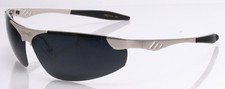 X Loop POLARIZED Sunglasses Metal Half Frame Sport Driving Running Golf For Men.