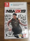 NBA 2K19 Nintendo Switch Game Complete in Box + Manual