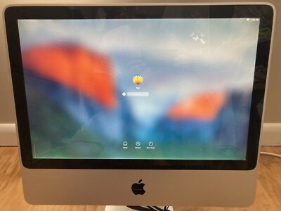 Apple iMac 20 inch 2.26GHz 8GB 320GB Computer / OS X El Capitan - Good !