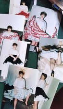 10 photos from the series "Petticoatgirls", self-published 1998