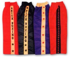 PANTALONI LUNGHI SATINATI DA KICKBOXING,KOOLOOK disponibili in 4 DIVERSI COLORI