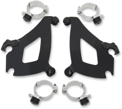 13-15 for Harley Breakout FXSB MEMPHIS SHADES Bullet Mounting Kit Black