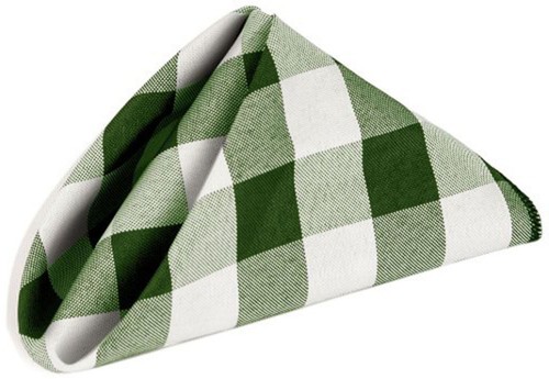 Set Napkins Checkered Polyester 20X20" (6Units) Variety Colors By Broward Linens - Picture 12 of 14