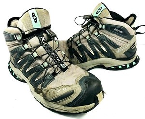 Salomon XA Pro 3D Ultra 2 Womens Gray Goretex Trail Hiking Shoes Sz 7.5 128335 | eBay